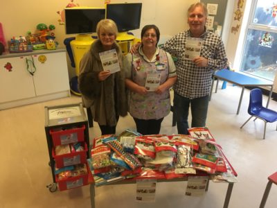 Craft trolley donation