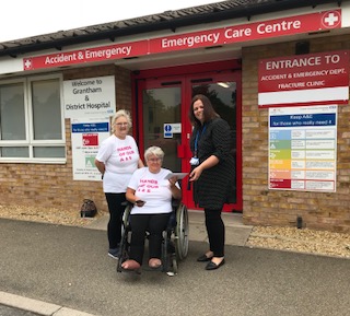 Community fundraiser for Grantham A&E