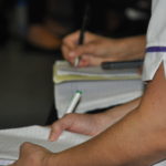 ULHT staff taking notes