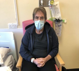 Patient Paul Finnelly pre-op