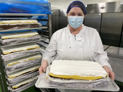 Hospital kitchens at Christmas