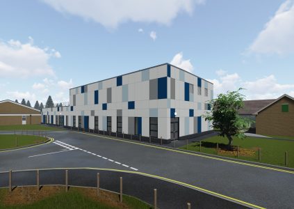 Designs for the new theatres at Grantham and District Hospital