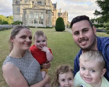 Rikki with Layla, Paris, Skylar and Theo